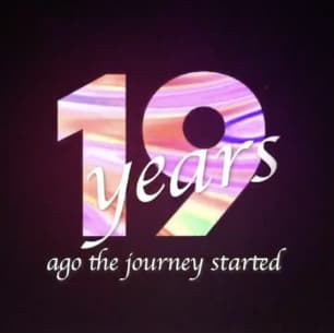 Phi Management 19th anniversary artwork: 19 years ago the journey started